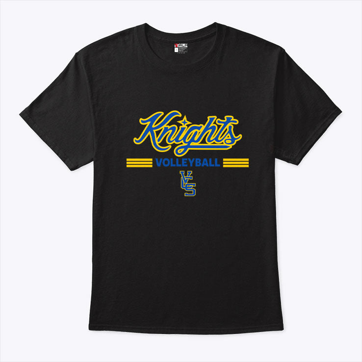 VCS Vance Charter School Knights Volleyball 2025 T Shirt
