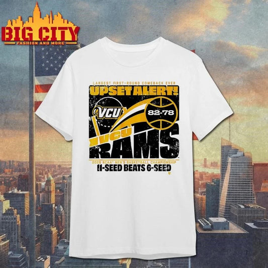 VCU Rams MBB 2026 March Madness Upset Alert Vintage Shirt