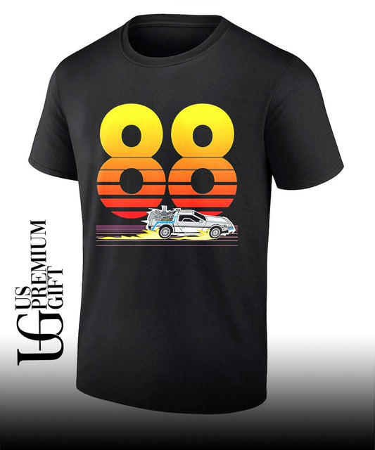 VHS Time Machine Back to the Future sunset shirt