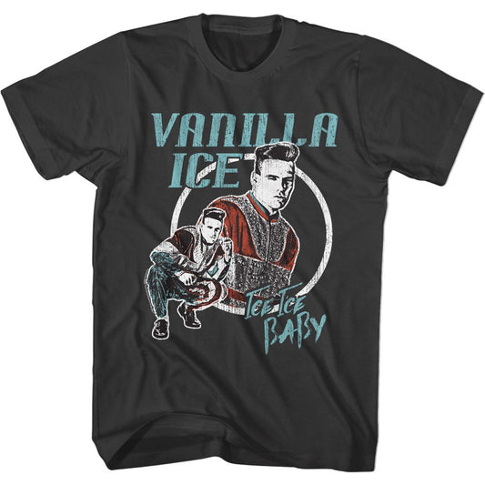 Vanilla Ice - Circle - Short Sleeve - Adult - T-Shirt - clothing by TeeHivey.com