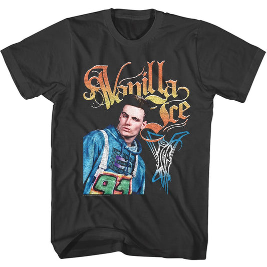 Vanilla Ice - With 2 Logos - Short Sleeve - Adult - T-Shirt