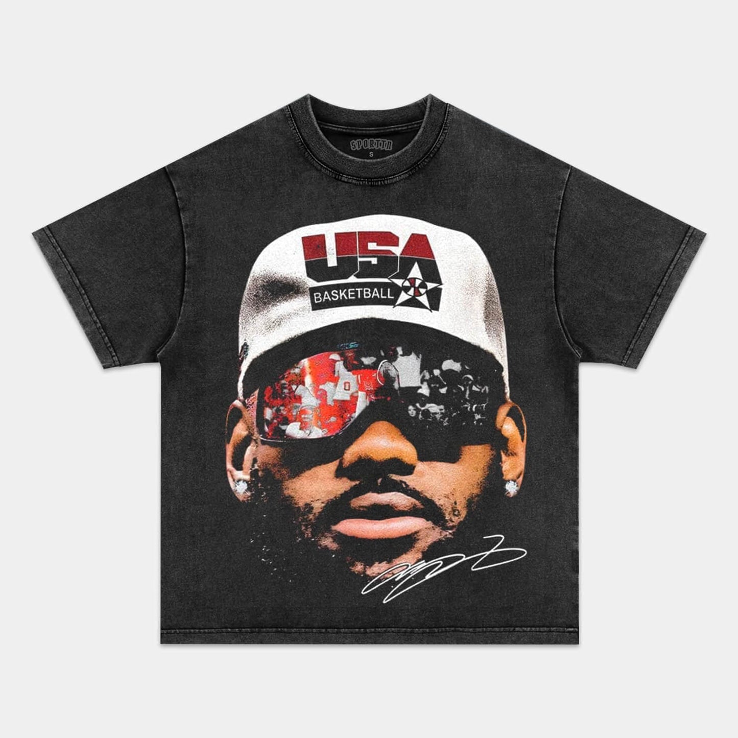 VINTAGE TEE  LEBRON JAMES Style001