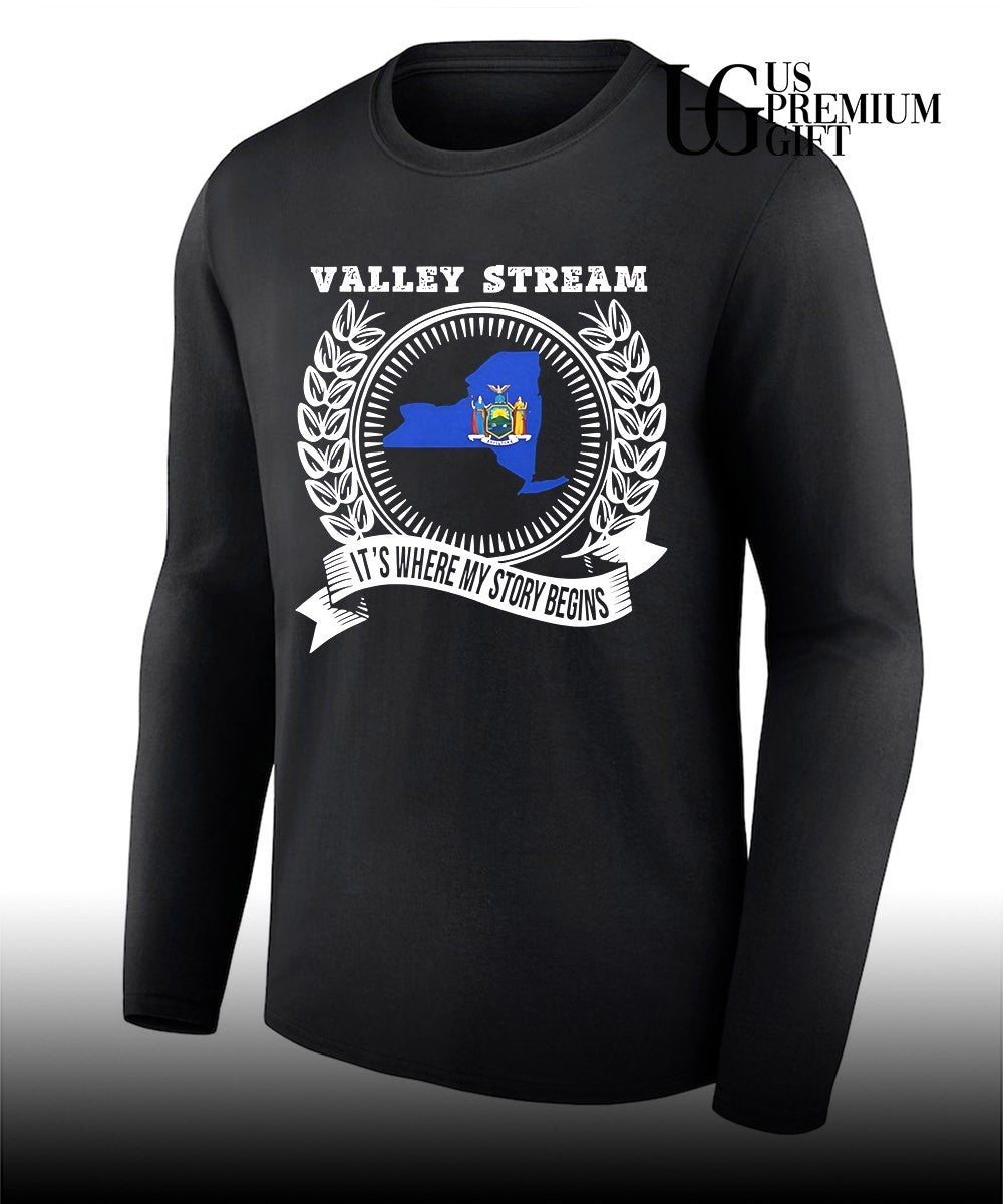 Valley Stream It’s Where My Story Begins shirt