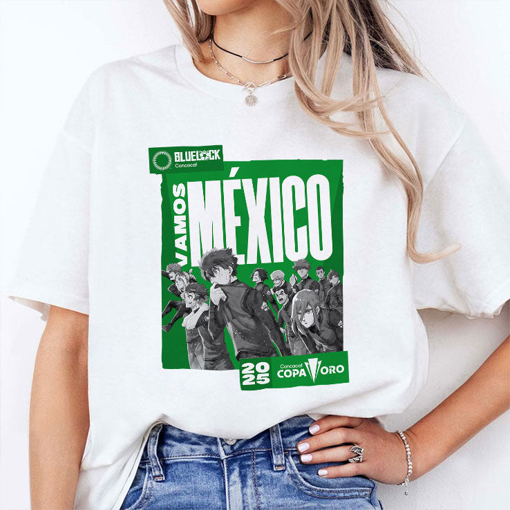 Vamos Mexico Blue Lock x Concacaf Team Z Gold Cup 2025 Standard Shirt