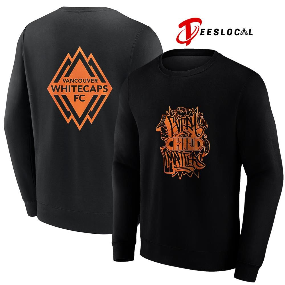 Vancouver Whitecaps FC every child matters logo shirt