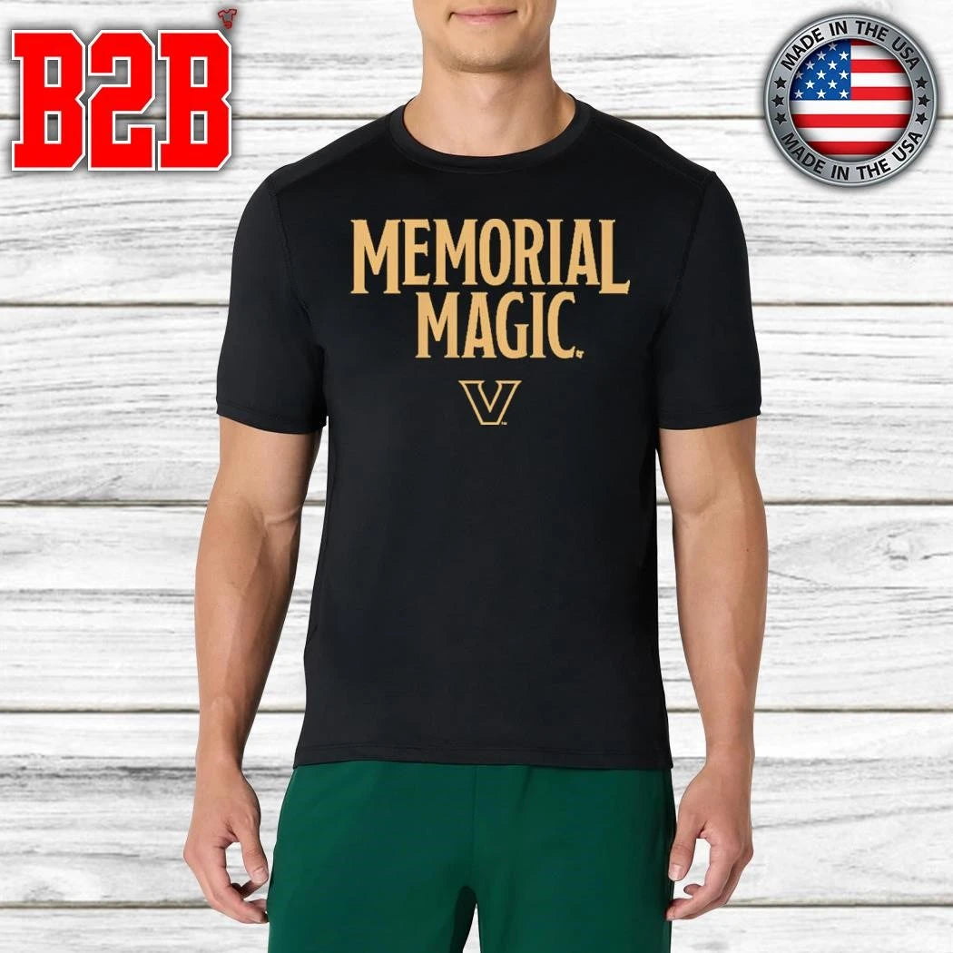 Vanderbilt Basketball Memorial Magic Shirt