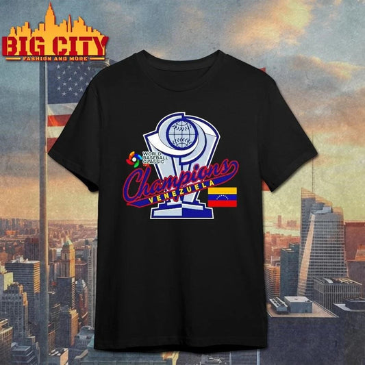 Venezuela Wins World Baseball Classic Champions 2026 Trophy Shirt