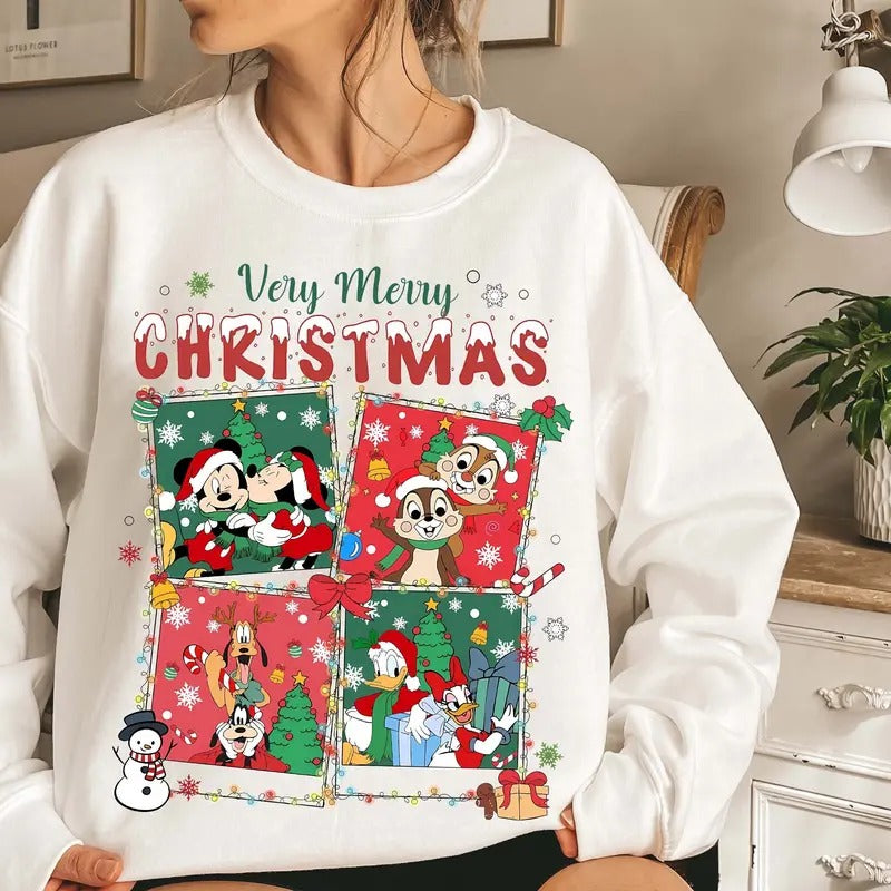 Very Merry Christmas Sweater, World Family Matching Christmas Sweatshirt, Merry Christmas 2024 Shirt