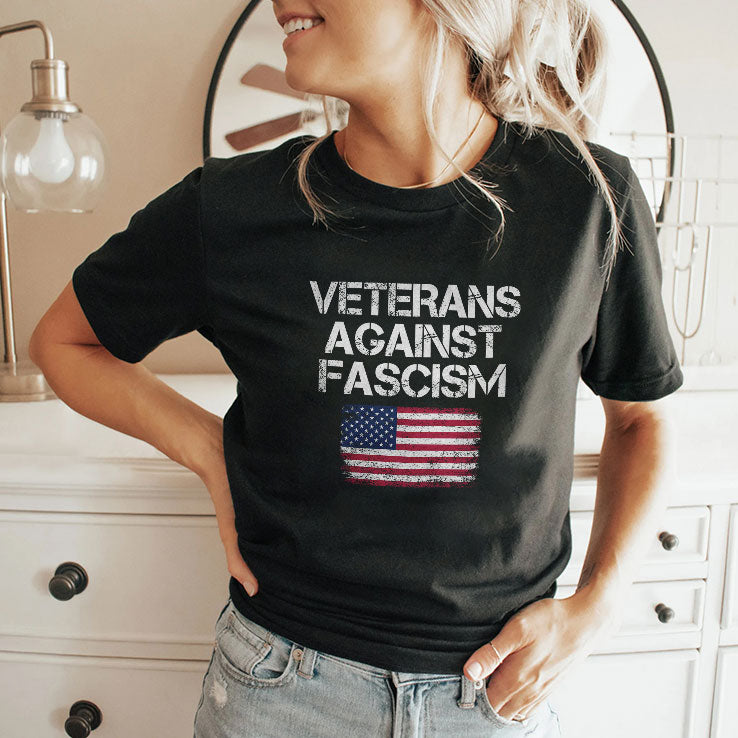 Veterans Against Fascism T Shirt