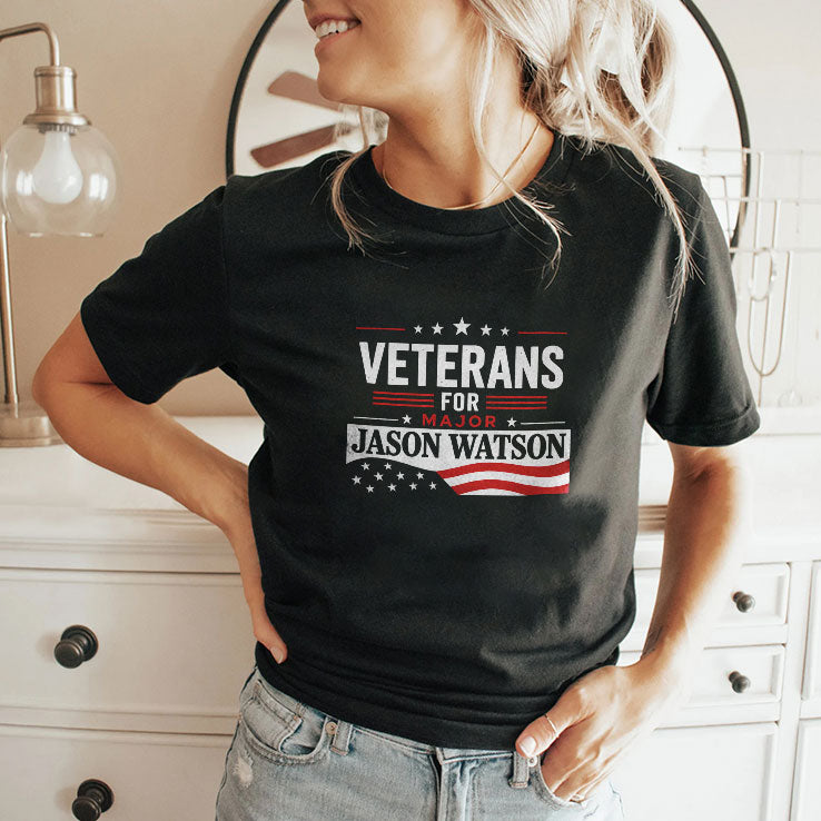 Veterans For Major Jason Watson T Shirt