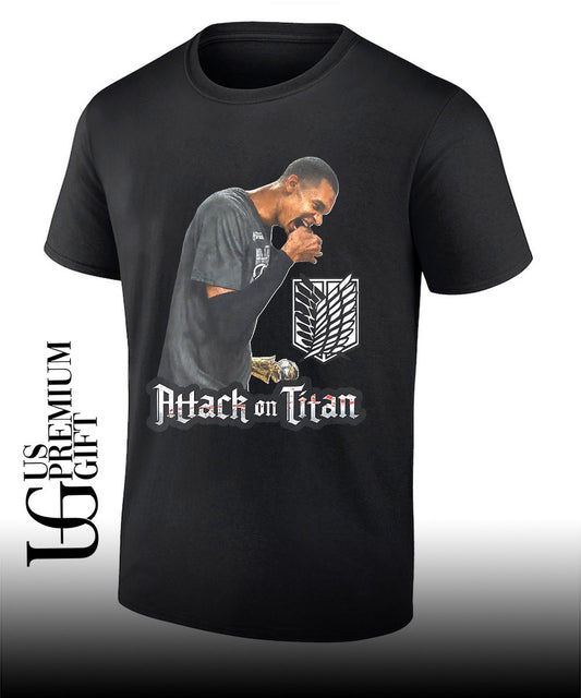 Victor Wembanyama Attack on Titan Spurs NBA shirt