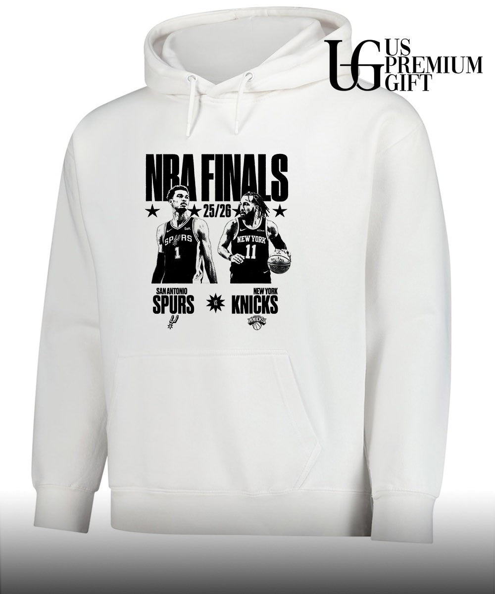 Victor Wembanyama Jalen Brunson Spurs Knicks NBA Finals 25_26 shirt