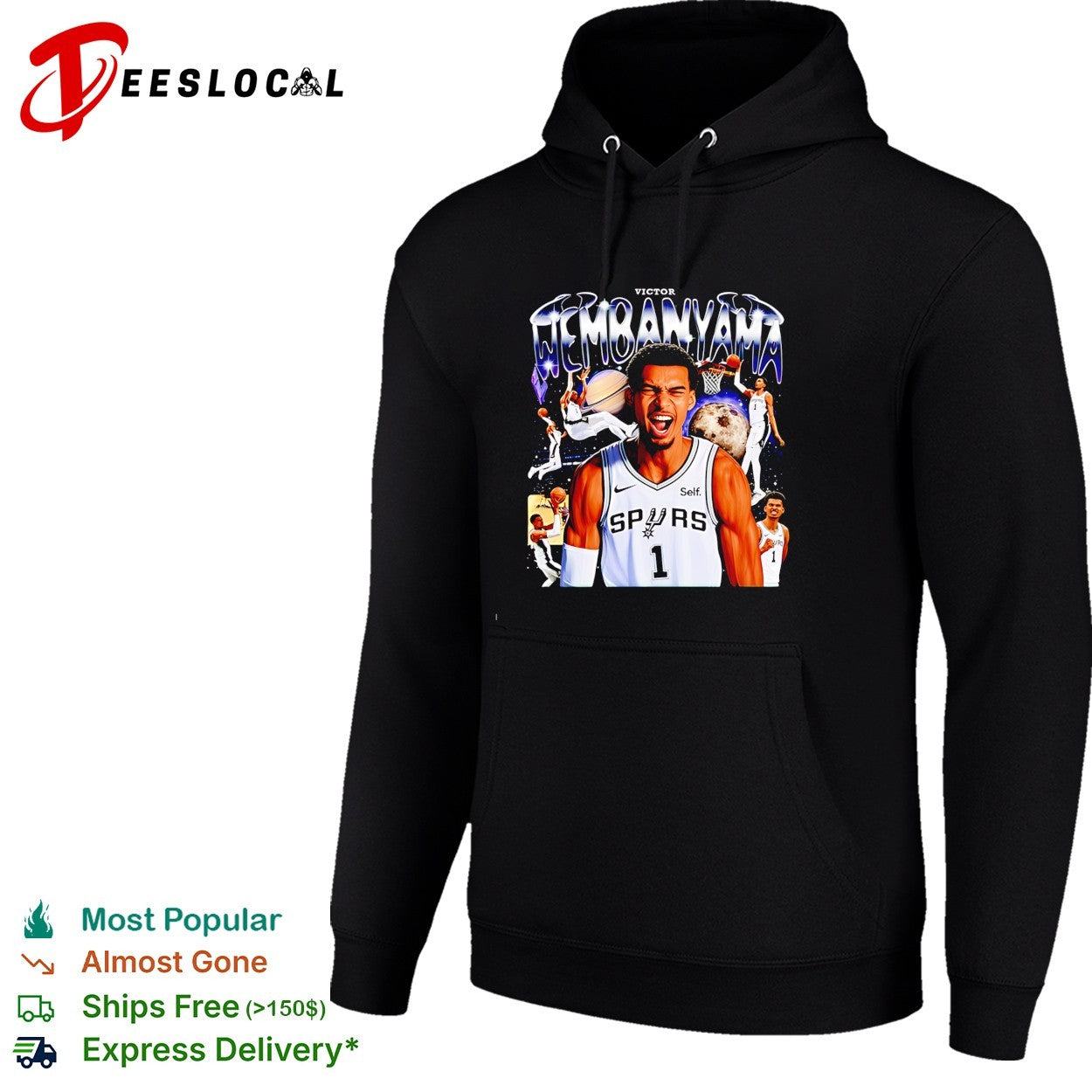 Victor Wembanyama San Antonio Spurs Alien Vintage Bootleg Graphic Finals 2026 shirt