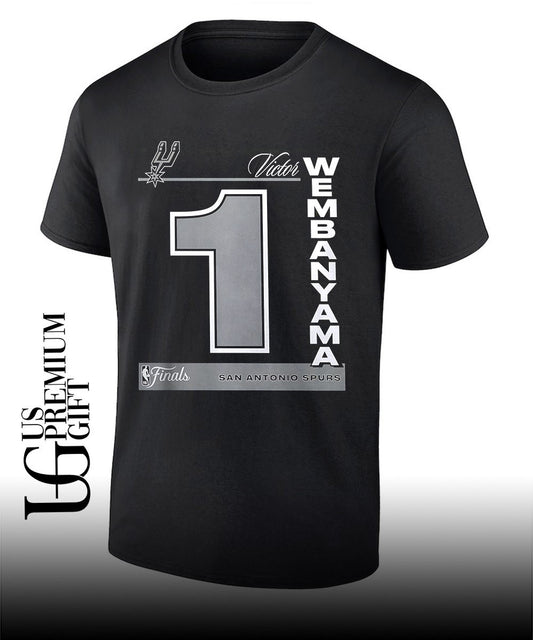 Victor Wembanyama San Antonio Spurs NBA Finals 1 logo shirt