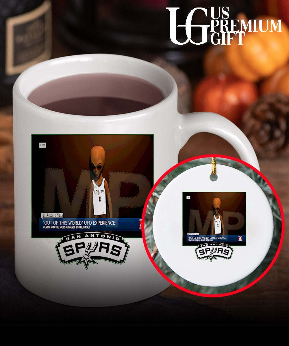 Victor Wembanyama San Antonio Spurs NBA Out of This World UFO Experience shirt