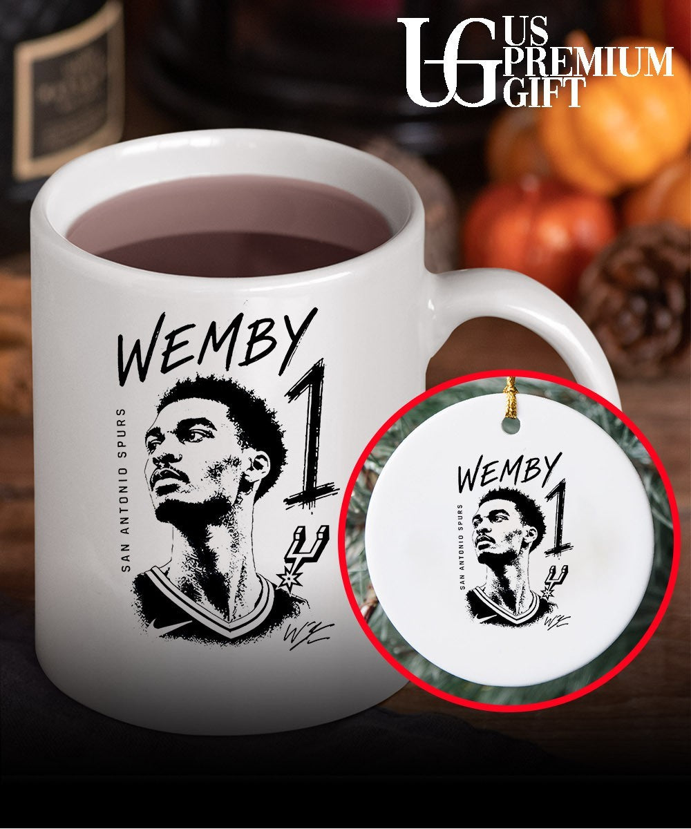 Victor Wembanyama San Antonio Spurs NBA Wemby 1 basketball 2026 Finals shirt
