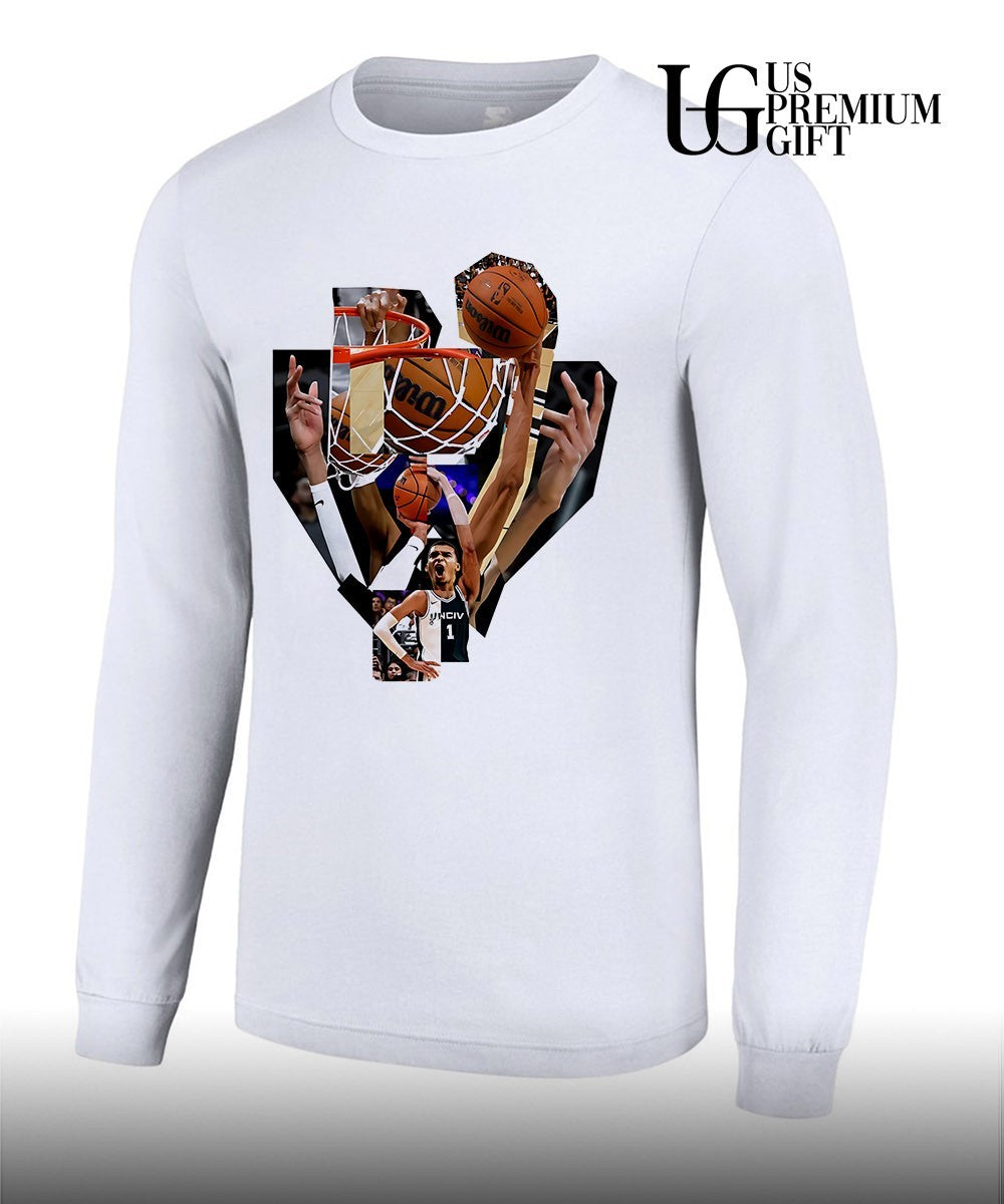 Victor Wembanyama San Antonio Spurs NBA basketball collage shirt