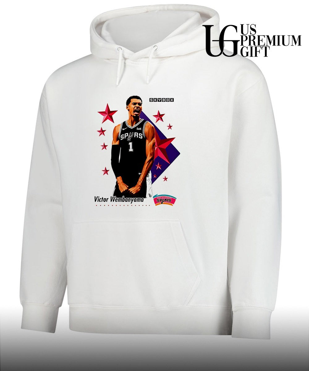 Victor Wembanyama San Antonio Spurs skybox shirt