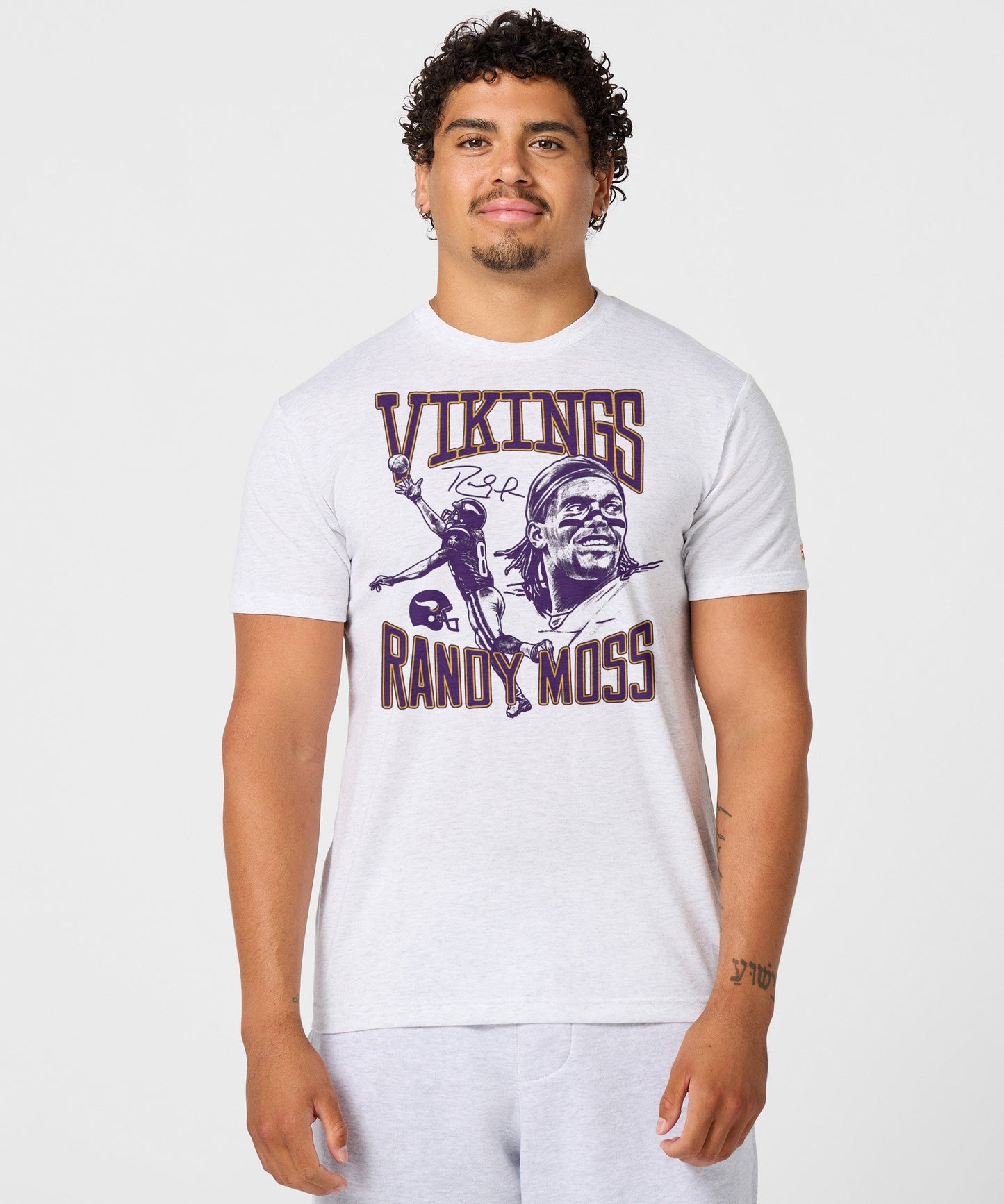 Vikings Randy Moss Signature Portrait