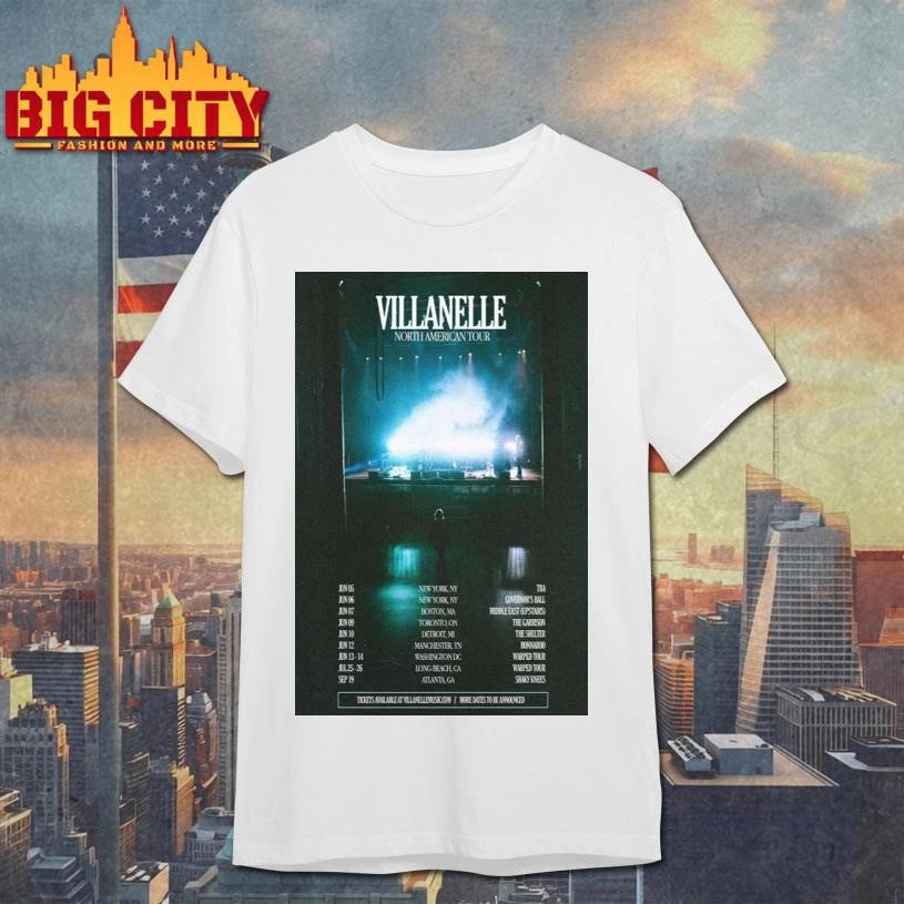 Villanelle North America Tour 2026 Poster Shirt