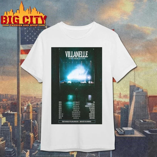 Villanelle North America Tour 2026 Poster Shirt