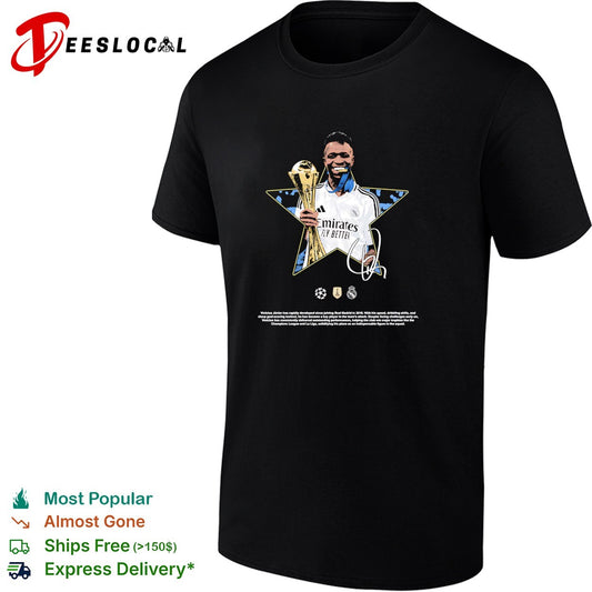 Vinicius Junior Real Madrid signature shirt