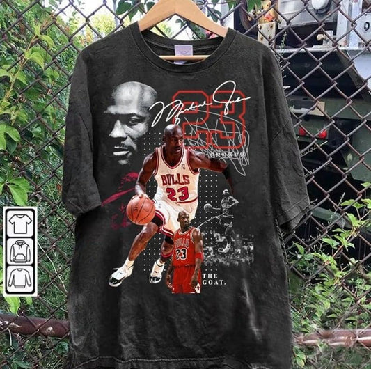 Vintage 90s Graphic Style Michael Jordan T-shirt - Michael Jordan T-shirt - Retro American Basketball Tee For Man and Woman Unisex T-shirt, Gift For Fan
