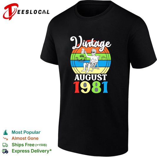 Vintage August 1981 shirt