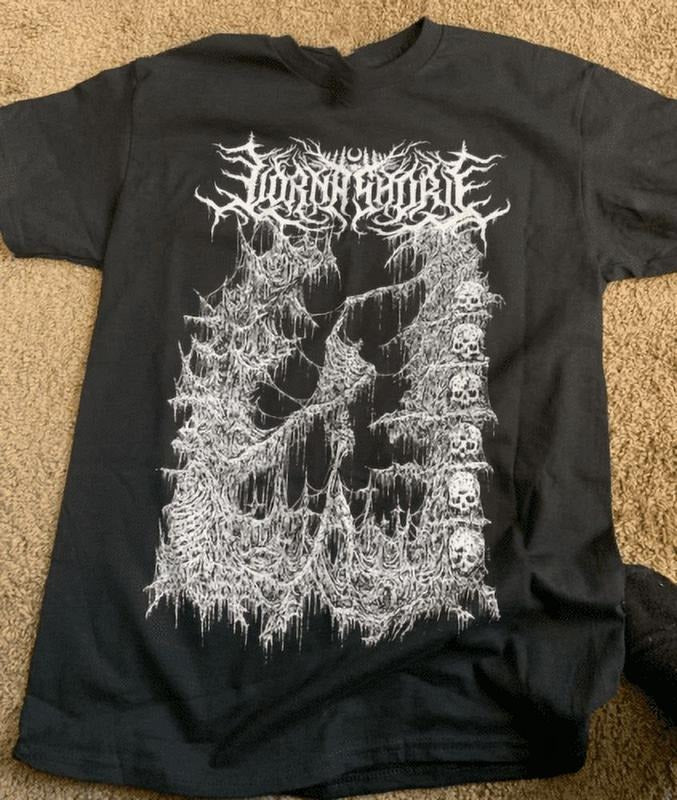 Vintage Pain Remains Lorna Shore Band Shirt Classic Black Unisex S-2XLT-SHIRT, UNISEX SHIRT, CREWNECK