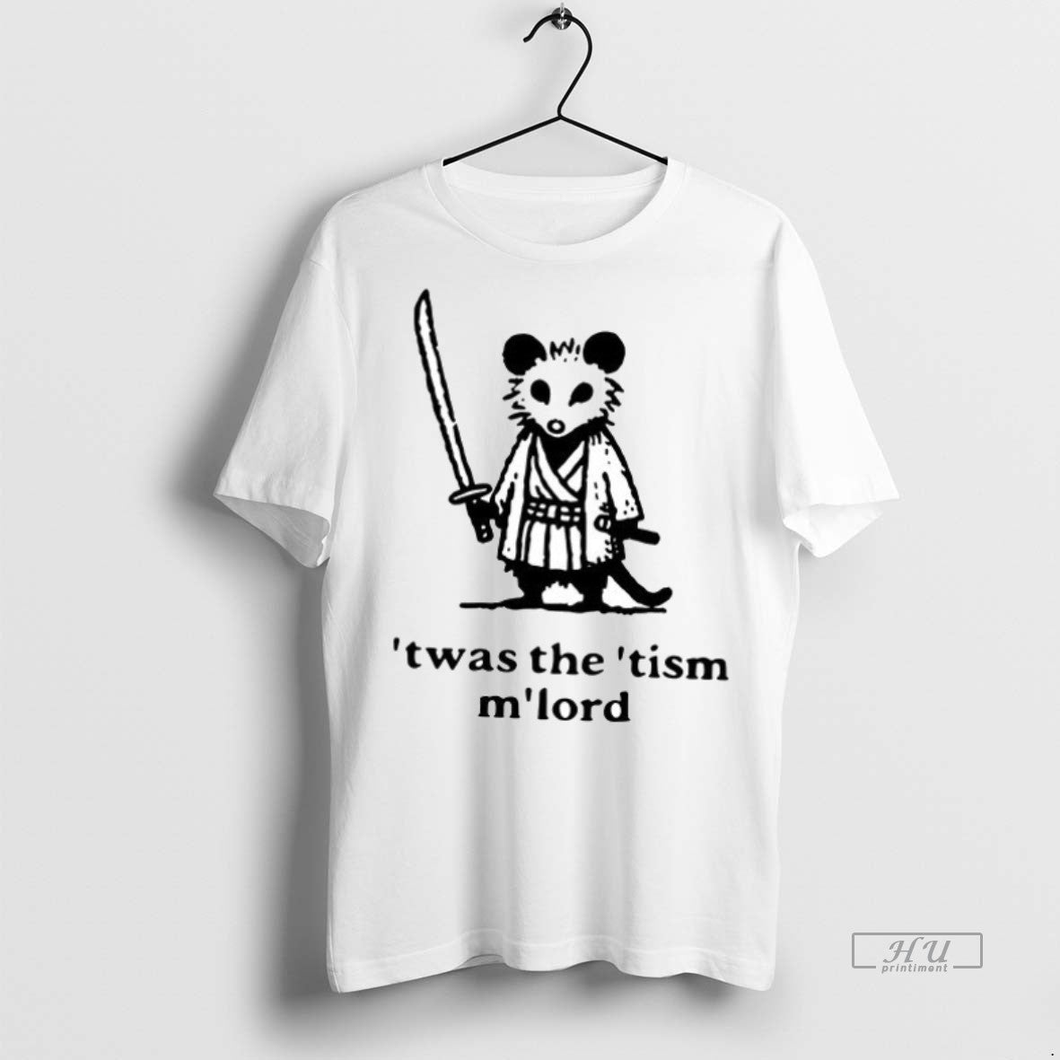 Viral Opossum Samurai Twas The Tism Mlord Ceramic Ceramic And Classic Dad Cap - clothing by TeeHivey.com