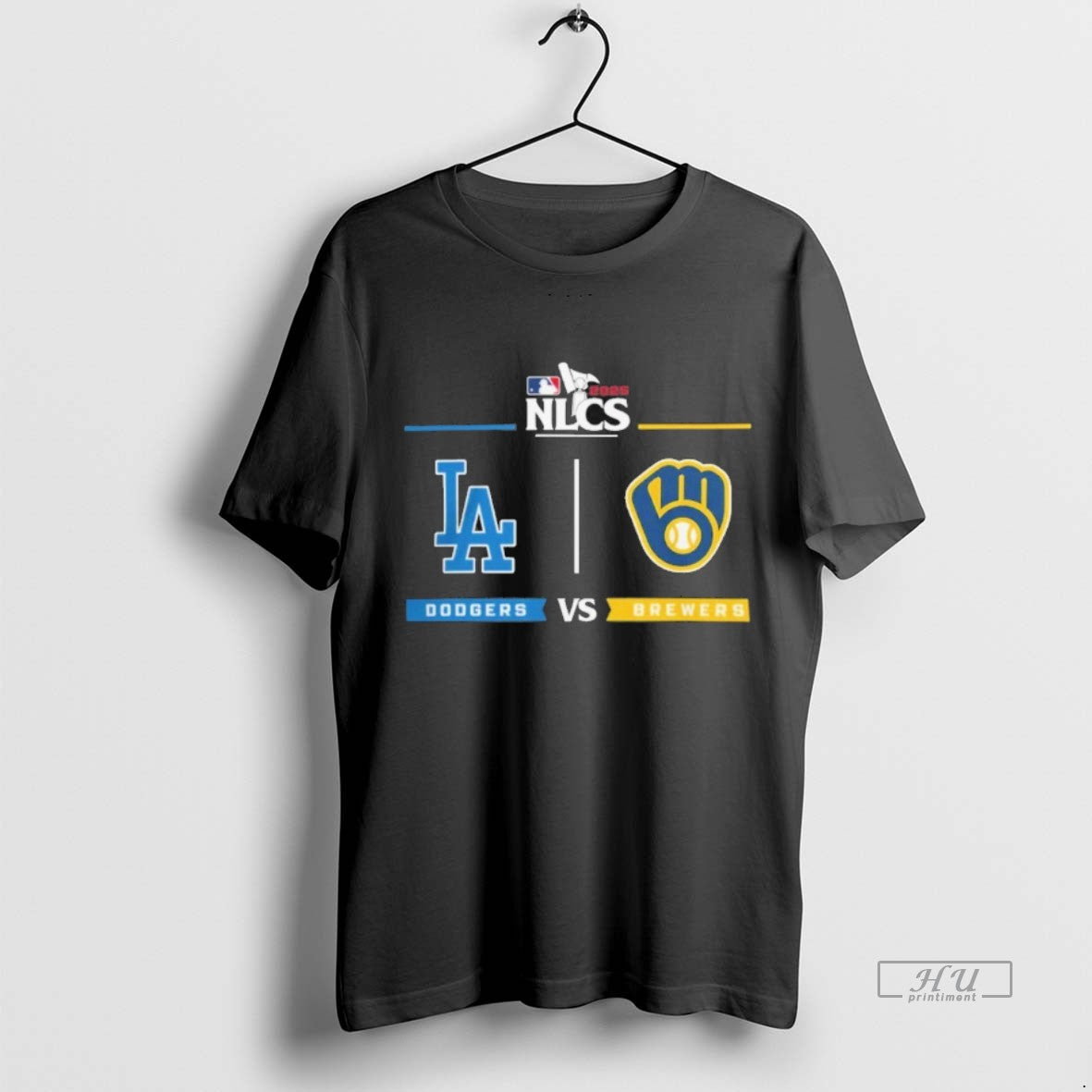 Viral Los Angeles Dodgers Vs Milwaukee Brewers 2025 Nlcs Baseball Playoffs Series Matchup - clothing by TeeHivey.com