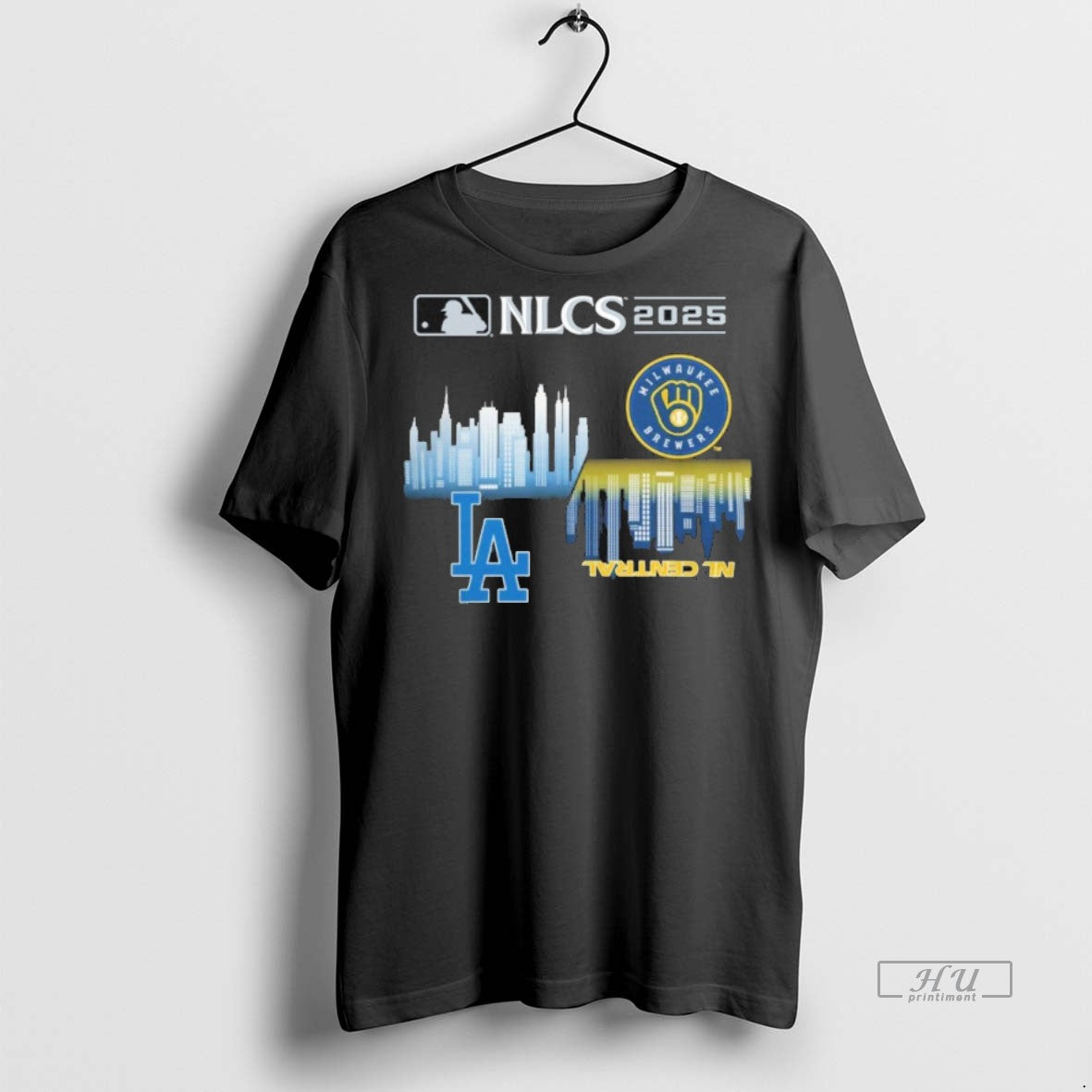 Viral Los Angeles Dodgers Vs Milwaukee Brewers Mlb Gameday Schedule Skyline City 2025 - clothing by TeeHivey.com