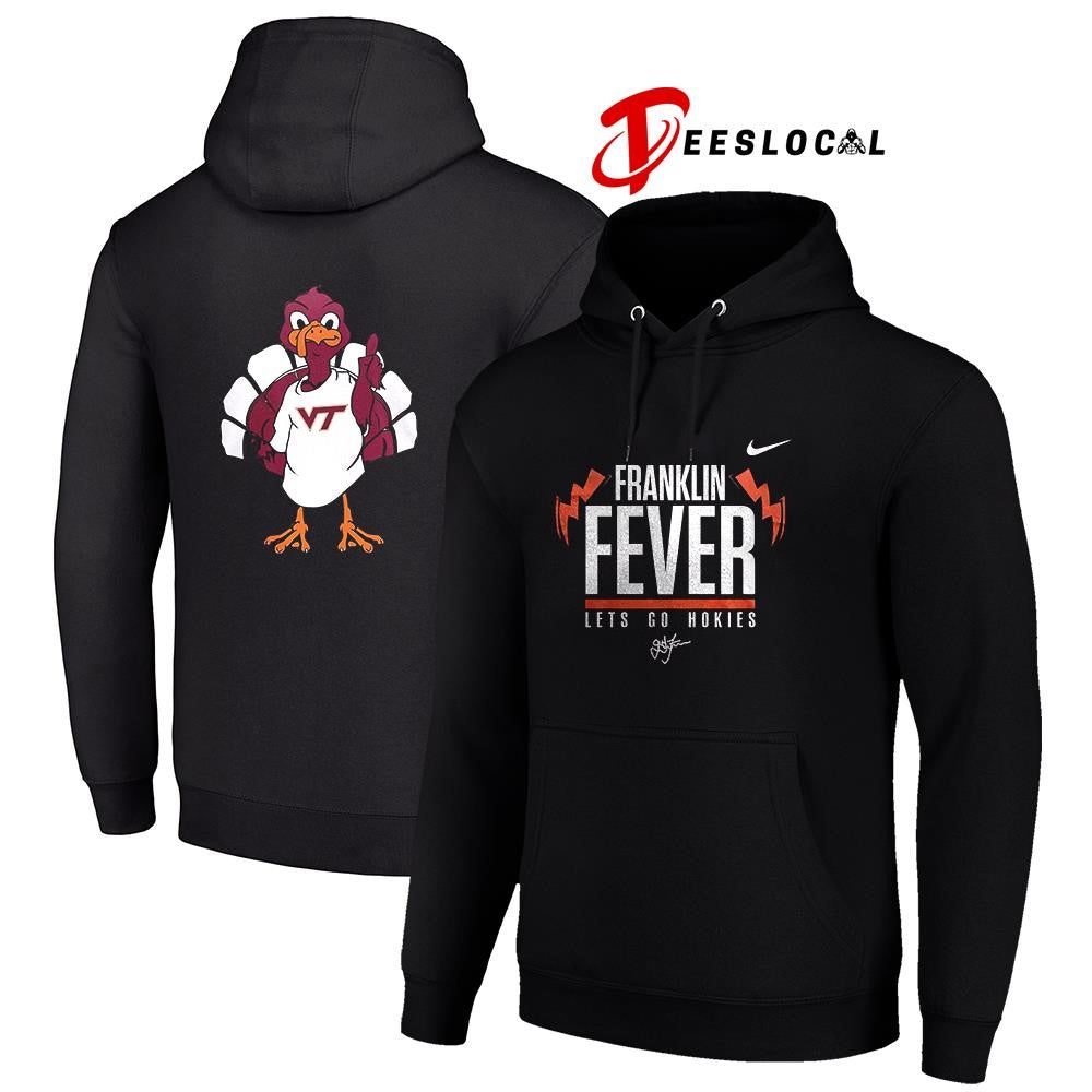 Virginia Tech Hokies Franklin fever let’s go Hokies signature mascot shirt
