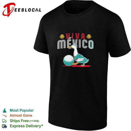 Viva Mexico Merlin The Mexico Duck mascot shirt