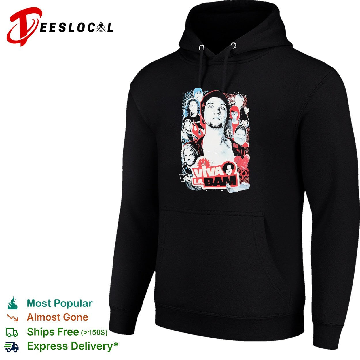 Viva la Bam wrestling poster shirt