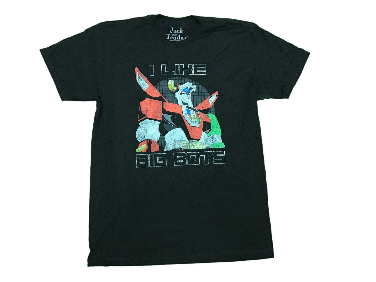 Voltron I Like Big Bots Adult T-Shirt - clothing by TeeHivey.com