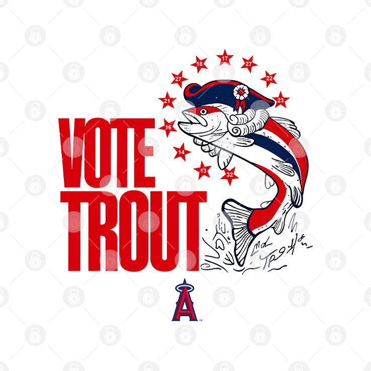 Vote Trout Baseball Mike Trout All Star Baseball T Shirt