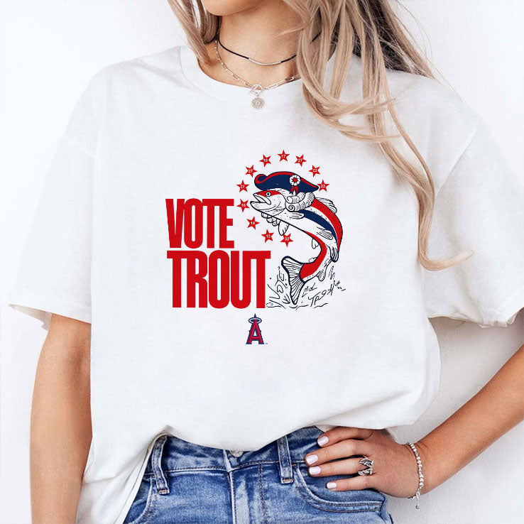 Vote Trout Baseball Mike Trout All Star Baseball T Shirt