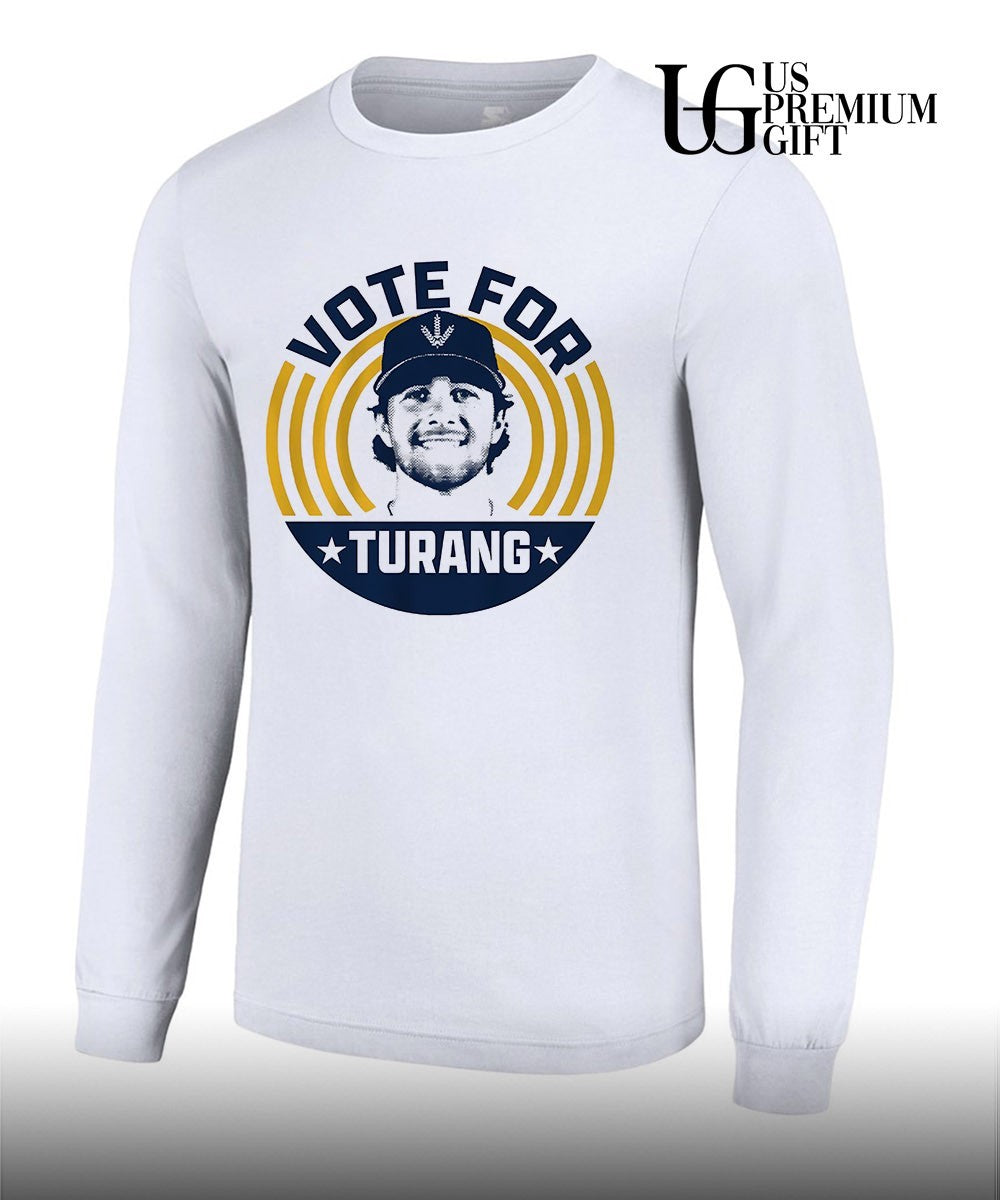Vote for Brice Turang Milwaukee Brewers baseball shirt