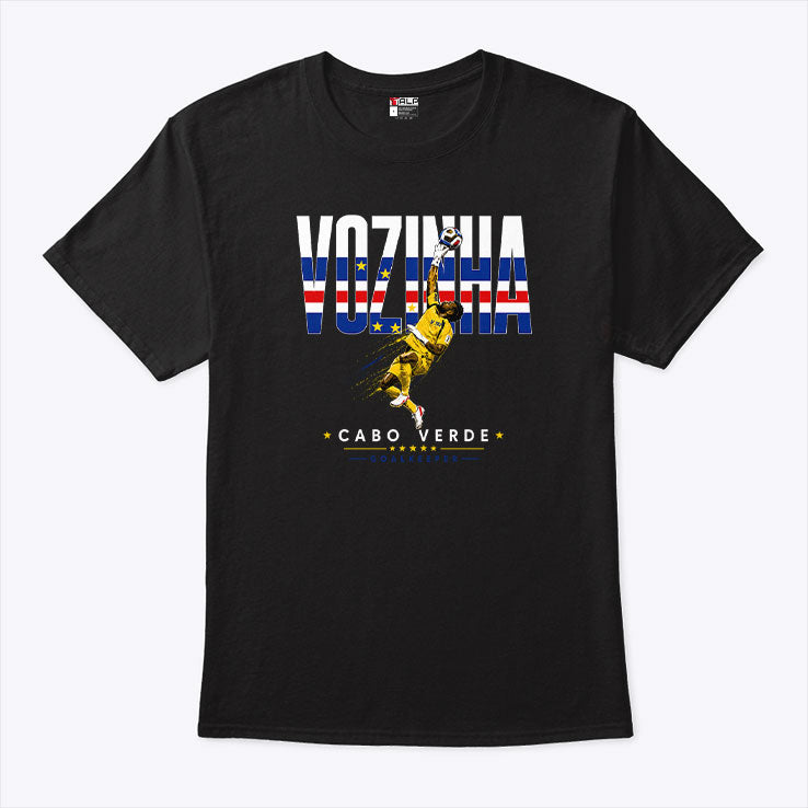 Vozinha Cabo Verde Goalkeeper Soccer T Shirt