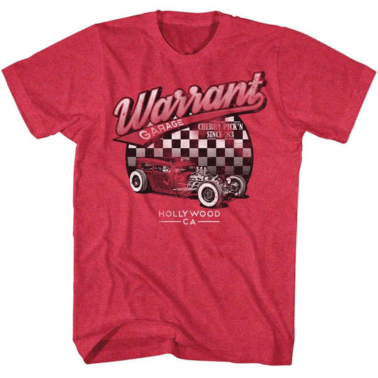 Warrant - Warrant Garage - Short Sleeve - Heather - Adult - T-Shirt - clothing by TeeHivey.com