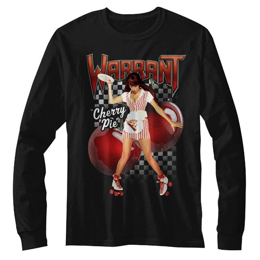 Warrant - Cherry Pie 2 - Long Sleeve - Adult - T-Shirt - clothing by TeeHivey.com