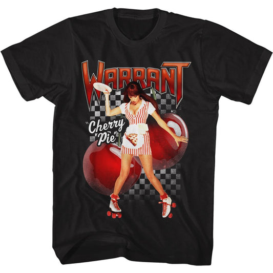 Warrant - Cherry Pie 4 - Short Sleeve - Adult - T-Shirt - clothing by TeeHivey.com