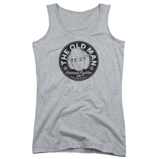 A Christmas Story The Old Man Womens Tank Top Shirt Athletic Heather