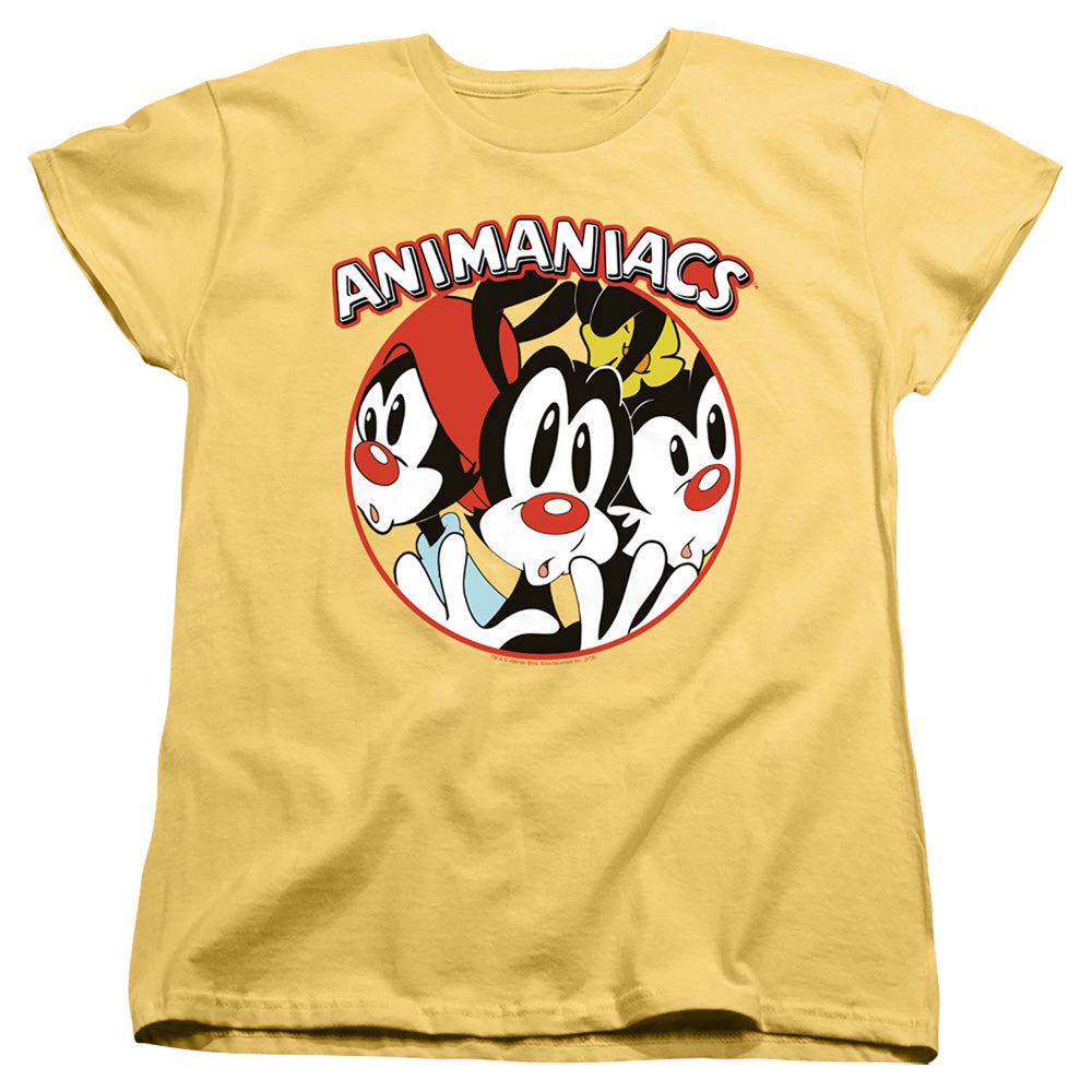 Animaniacs Crammed Womens T Shirt Banana - clothing by TeeHivey.com