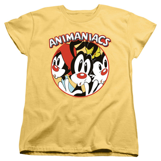 Animaniacs Crammed Womens T Shirt Banana - clothing by TeeHivey.com