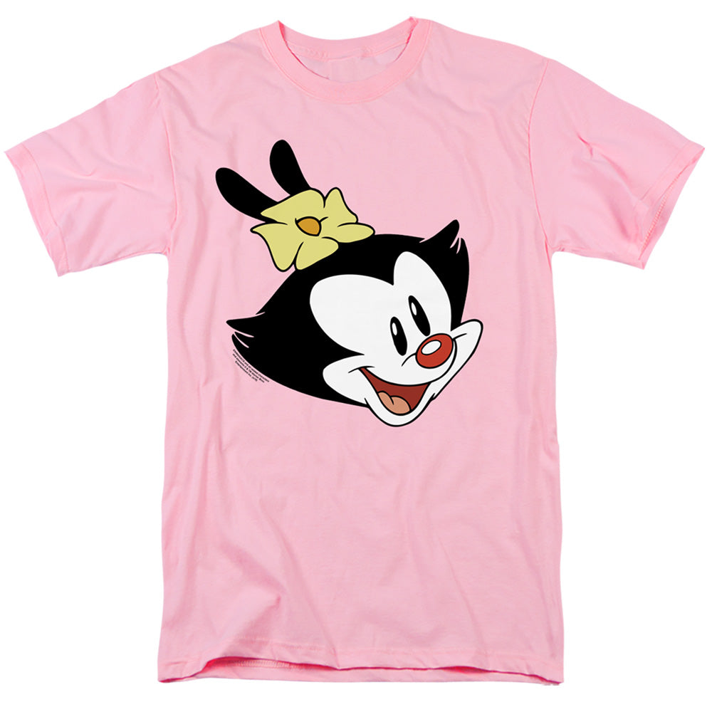Animaniacs Dot Head Mens T Shirt Pink - clothing by TeeHivey.com