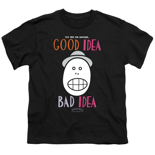 Animaniacs Good Idea Bad Idea Kids Youth T Shirt Black - clothing by TeeHivey.com