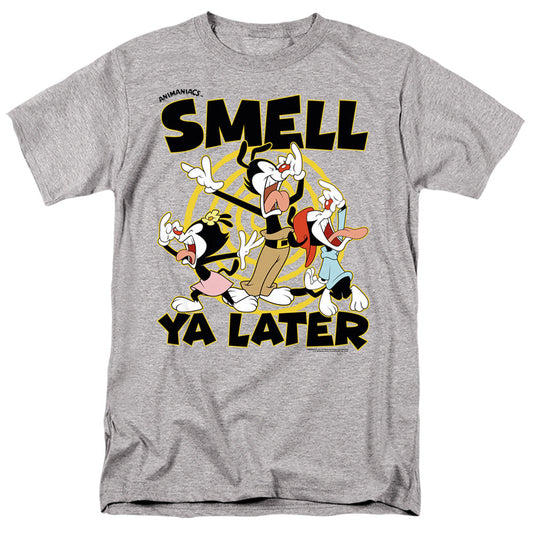 Animaniacs Ell Ya Later Mens T Shirt Athletic Heather - clothing by TeeHivey.com