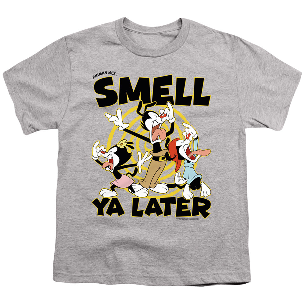 Animaniacs ell Ya Later Kids Youth T Shirt Athletic Heather - clothing by TeeHivey.com